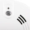Close-up of the sounder on a Kidde Firex mains powered optical smoke alarm alkaline battery backup