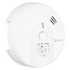 Kekf31 Kidde Firex Kf31 mains heat alarm with alkaline backup shown angled to the right side