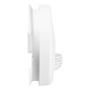 Side view of Kekf31 Kidde Firex Kf31 Mains Heat Alarm with alkaline backup showing white casing and vents