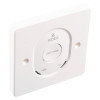 angled view of the kidde rthl control unit in white
