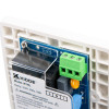 a detailed shot of the connector block 