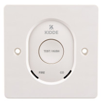a front view of the kidde mains powered alarm control unit