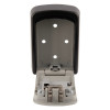 master lock 5401 key safe shown open with inner locking mechanism visible