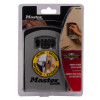 master lock 5403 key safe shown inside its clear plastic and cardboard packaging with label and instructions visible