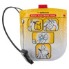 defibtech lifeline view ecg pro adult defibrillator pads showing front with step-by-step placement instructions and attached wire