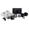 nereus boat alarm 1x lpg 1x co sensors showing alarm unit, sensor units, wiring cables, screws, and mounting accessories