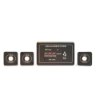 Front view of nereus wg300 3 lpg sensor boat gas alarm showing the main control panel and three sensors