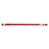 Front view of a red solo 100 telescopic access pole shown against a white background