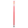 solo 108 telescopic access pole shown from the front in a bright red colour with visible labels