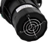bottom view of the solo 423 mains powered heat detector tester showing a circular metal guard and label