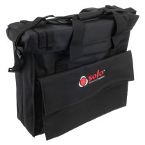 an angled view of a black bag for SOLO equipment
