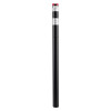 Front view of the solo 770 cordless heat detector tester replacement battery baton showing its slender black cylindrical shape