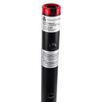 Solo 770 cordless heat detector tester replacement battery baton shown from the top with label and red end cap visible