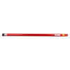 Front view of the solo101 extension access pole from the solo 811 smoke detector test removal kit in red