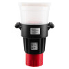 back view of solo 811 smoke detector test removal kit solo330 smoke dispenser showing body and container parts