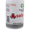 Bottom view of the solo c6 handheld carbon monoxide detector tester showing the label and barcode