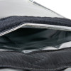 Closeup of the opening and interior lining of the Nkblpklg Blazepak Large showing fabric texture and stitching
