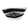 Open nkblpklg blazepak fireproof bag showing the inside with silver lining and black fastening flap