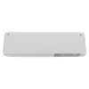 Back view of the arc ar led emergency lighting bulkhead slave unit showing a plain white surface with mounting points and label