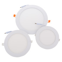 obmel12m obmel18m round recessed led emergency downlights shown from above in group a arrangement