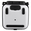 Pccr2Sawfb Physio Control Lifepak Cr2 Semi Automatic Defibrillator Wifi carry bag showing the back with handle and USB port cover