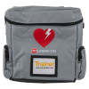 front view of physio control likepak cr2 trainer unit bag in grey with heart and lightning logo and trainer label