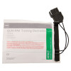 physio control lifepak crt adult training electrodes 5 pair showing front of packaging with label and electrodes attached