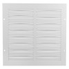 White front with vented slats of the Ppcfp1300 Face Plate For Ppcatg1300