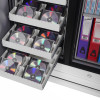 phoenix data commander 4621 safe with open drawers showing rows of cd storage slots