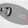 Phoenix data commander 4621 safe showing close-up of electronic lock keypad with red digital display and handle