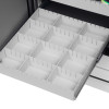 phoenix data commander 4621 safe with open drawer showing empty cd storage compartments