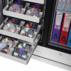 phoenix data commander 4622 safe with open drawers showing compact discs stored inside compartments