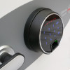 Close-up of the side fingerprint lock and keypad on the phoenix data commander 4622 safe