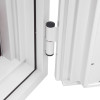 phoenix fire fighter ii 0441 safe close-up of white hinge connecting two white panels