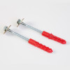 phoenix titan 1281 safe floor fixing bolts with red plastic anchors and metal screw heads on a white background