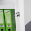 Close up of the locking bolt on the phoenix fire ranger 1513 electronic lock door