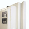 inside door showing part of the phoenix fire commander pro fs1921 electronic lock and surrounding frame