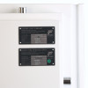 Certification labels showing standards and serial numbers on the phoenix fire commander pro fs1922 key lock