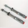 phoenix fire commander pro fs1923 key lock floor fixing kit showing two metal fixings with red tips in close up