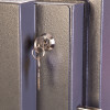 phoenix mecury hs2051 security safe showing the internal key lock with a key inserted