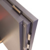 phoenix mecury hs2051 security safe close-up of locking bolts on the edge of the door