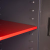 internal shelf inside the phoenix mercury hs2052 security safe showing adjustable slots