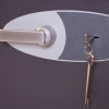 Close-up of key inserted in key lock on phoenix mecury hs2052 security safe door handle