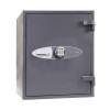Pshs2053E Phoenix Mecury Security Safe front view showing grey door with digital keypad and handle