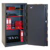 phoenix mecury hs2054 security safe shown fully open with contents on shelves and inside compartments
