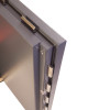 phoenix mercury hs2054 security safe close up of metal locking bolts on the edge of the open door