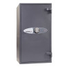Pshs2055E Phoenix Mecury Security Safe Front showing a grey secure door with electronic keypad and handle on a plain white background