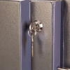 phoenix elara hs3552 security safe internal key lock with key inserted in lock cylinder
