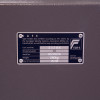 Certification label on the phoenix elara hs3552 security safe showing resistance grade weight and year of manufacture