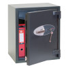 phoenix elara hs3552 security safe with door ajar showing the interior and a red file folder inside